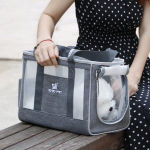 Portable Pet Cat Bag Breathable Dog Carrier Backpack Large Capacity Travel Pet Handbag For PuppyP Kitten ets Outdoor Supplies