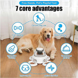 Dog Press Leakage Food Feeder Automatic Pet Feeder Dispenser